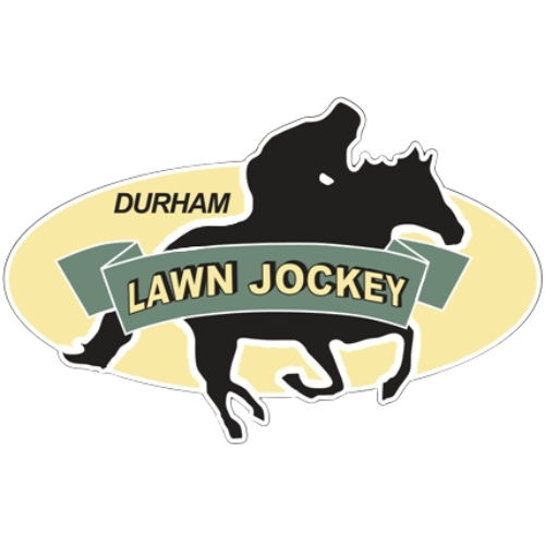 Durham Lawn Jockey Logo